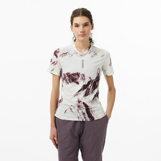 Salomon S/lab Ultra Fdh Kadın Krem T-shirt