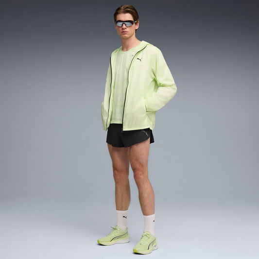 Puma Lightspeed Uw 2 Split Erkek Siyah Koşu Şortu
