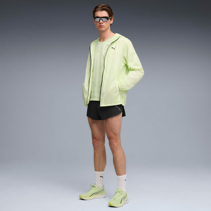 Puma Lightspeed Uw 2 Split Erkek Siyah Koşu Şortu