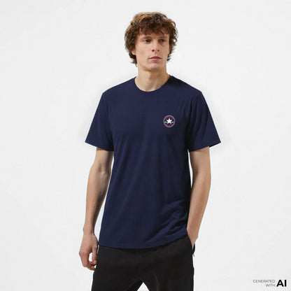 Converse Go-to Mini Patch Unisex Siyah T-shirt