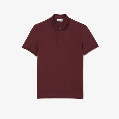 Lacoste Paris erkek Regular Fit Bordo Polo