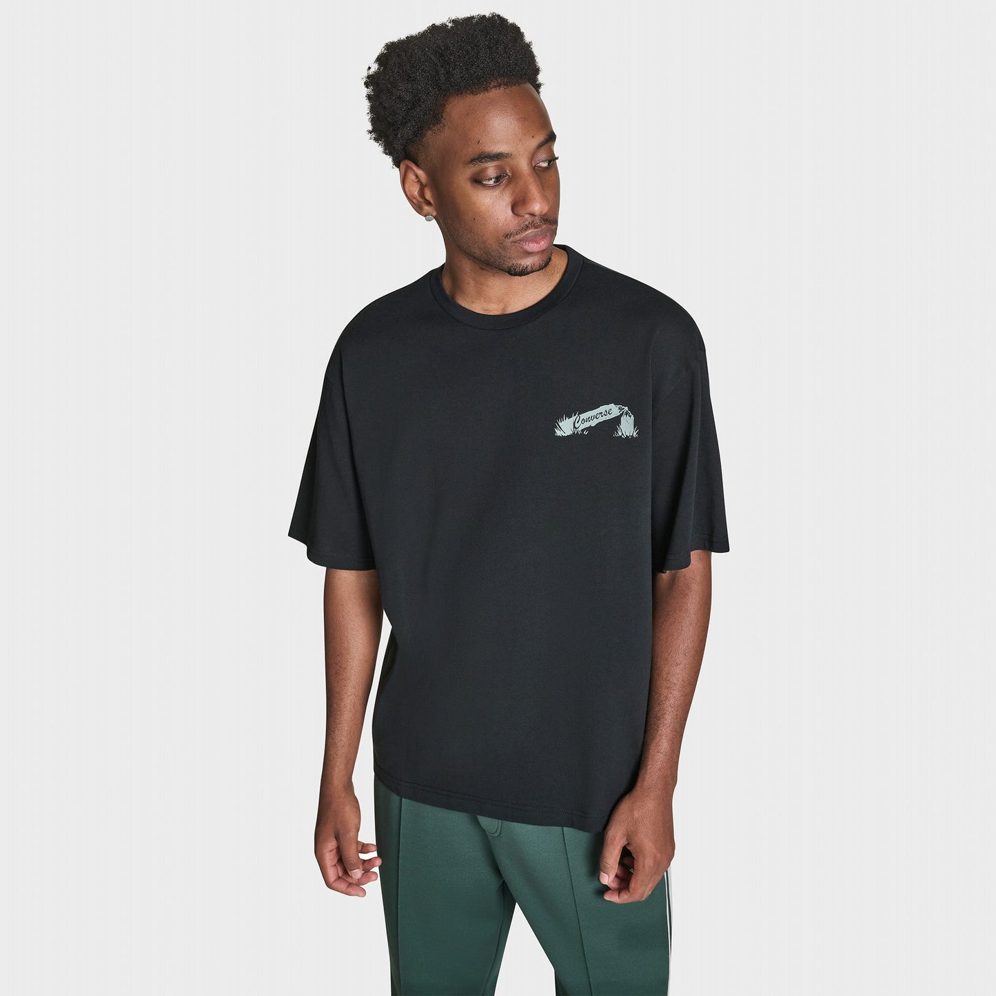 Converse Erkek Siyah T-shirt