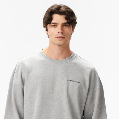 Les Benjamins Erkek Gri Sweatshirt