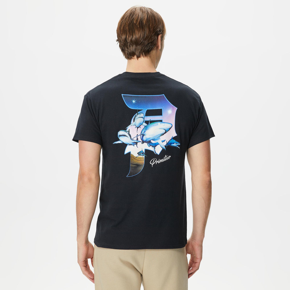 Primitive Shiver Erkek Siyah T-shirt