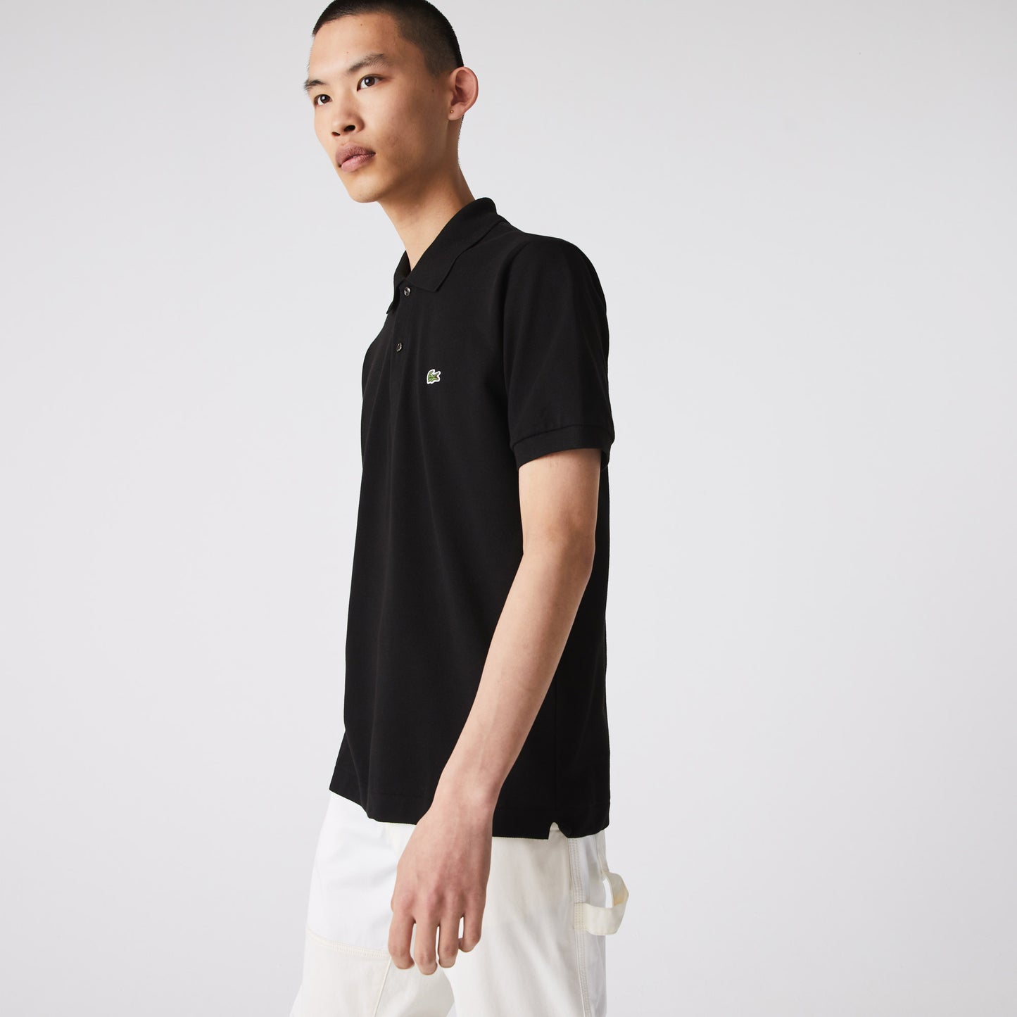 Lacoste L.12.12 Erkek Classic Fit Siyah Polo