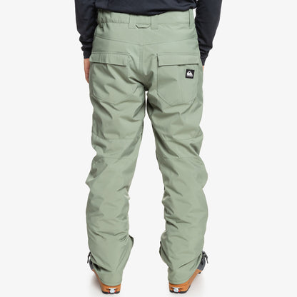 Quiksilver Estate Erkek Yeşil Kayak Pantolonu