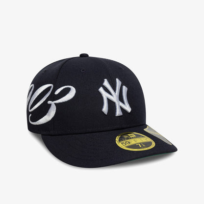 New Era Est Script 59fifty Lp Neyyan Unisex Lacivert Şapka