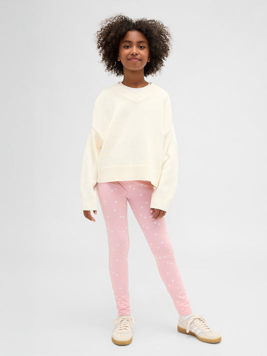 Açık Pembe Legging Tayt