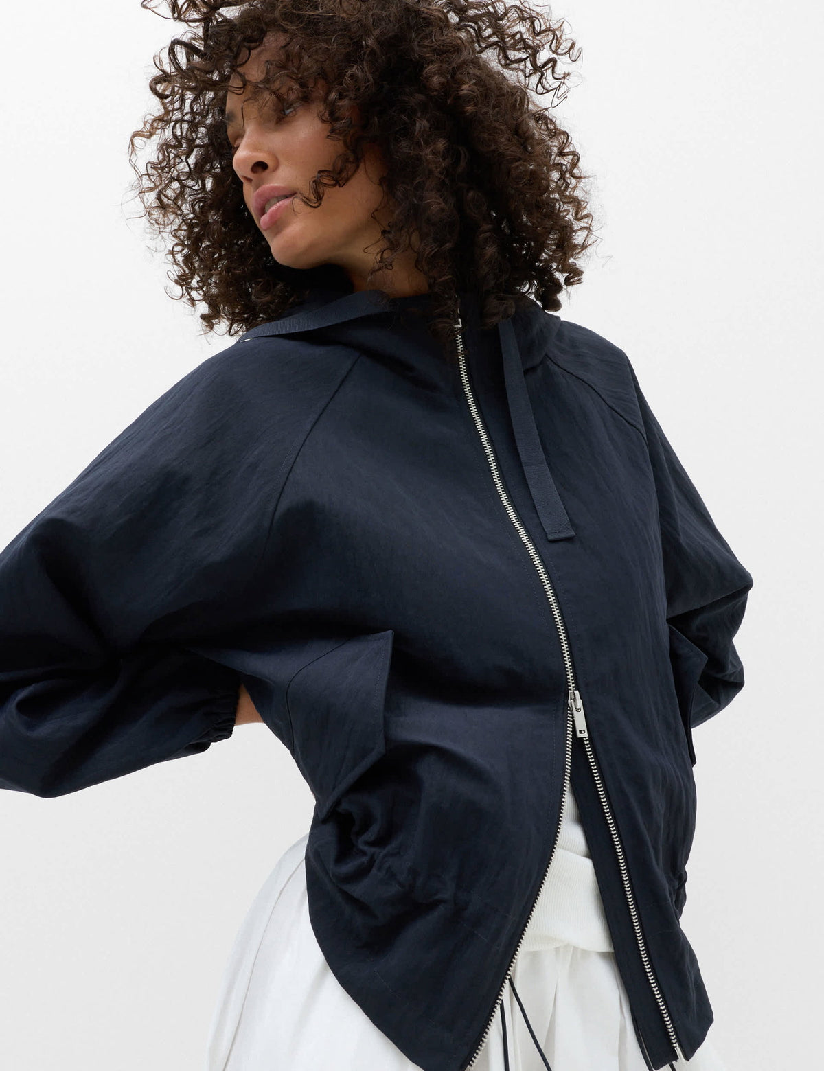 Peplum Parka Ceket