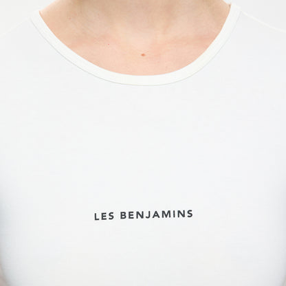 Les Benjamins Kadın Beyaz T-shirt