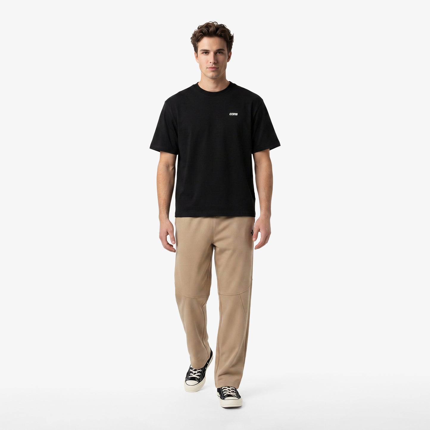 Converse Regular Fit Erkek Siyah T-shirt