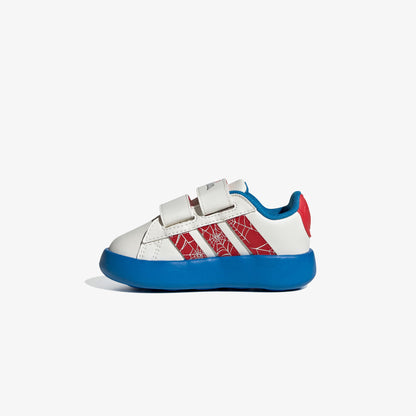 Adidas Grand Court Spider-man Cf I Bebek Beyaz Spor Ayakkabı