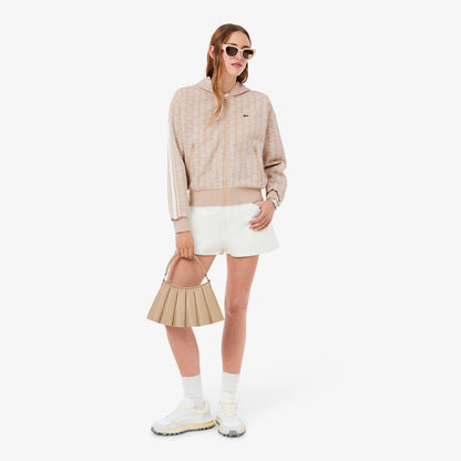 Lacoste Regular Fit Kadın Pembe Sweatshirt