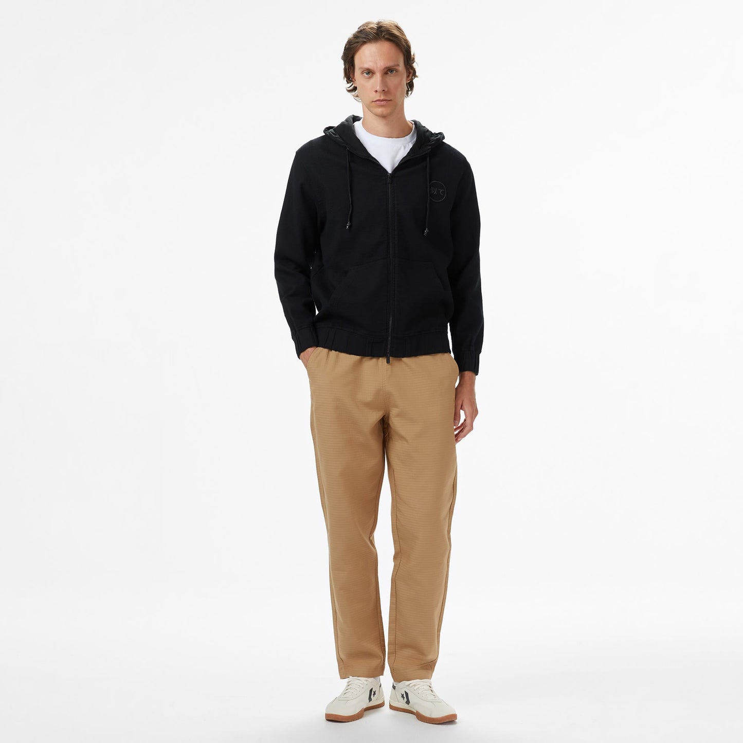 United4 Erkek Siyah Hoodie