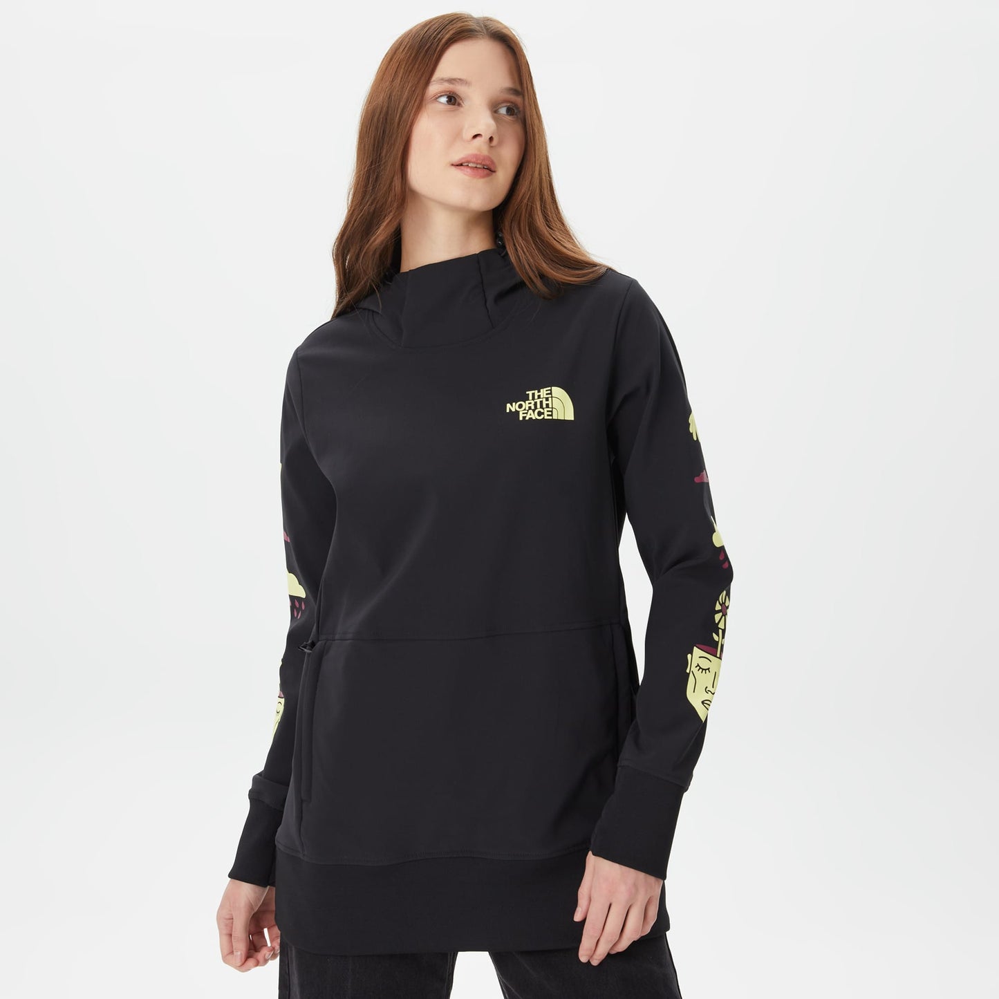 The North Face Tekno Pullover Siyah Kadın Hoodie