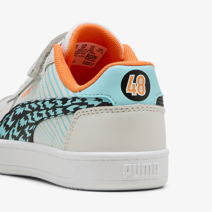 Puma Caven 2.0 Poised 2 Race Ac+ Çocuk Beyaz Spor Ayakkabı