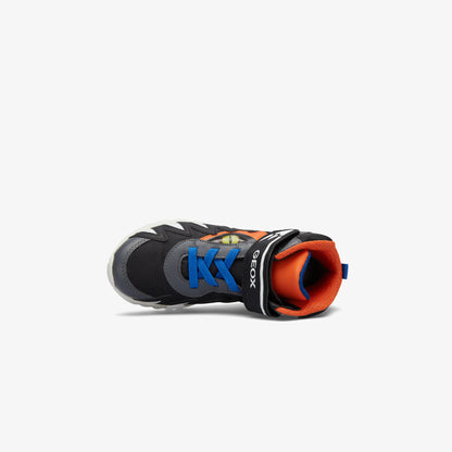 Geox J Ciberdron Çocuk Siyah Spor Ayakkabı