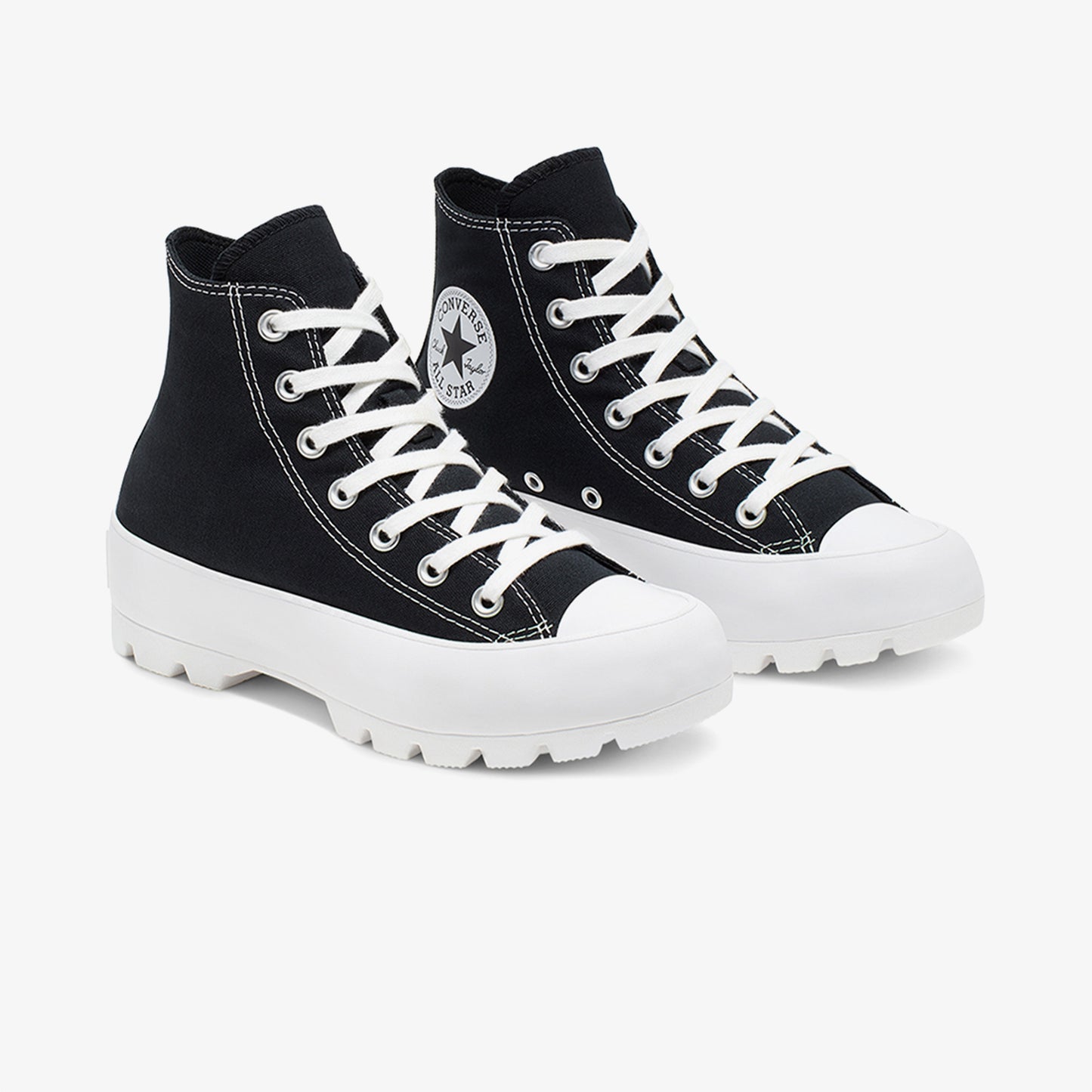 Converse Chuck Taylor All Star Lugged Hi Kadın Platform Siyah Sneaker