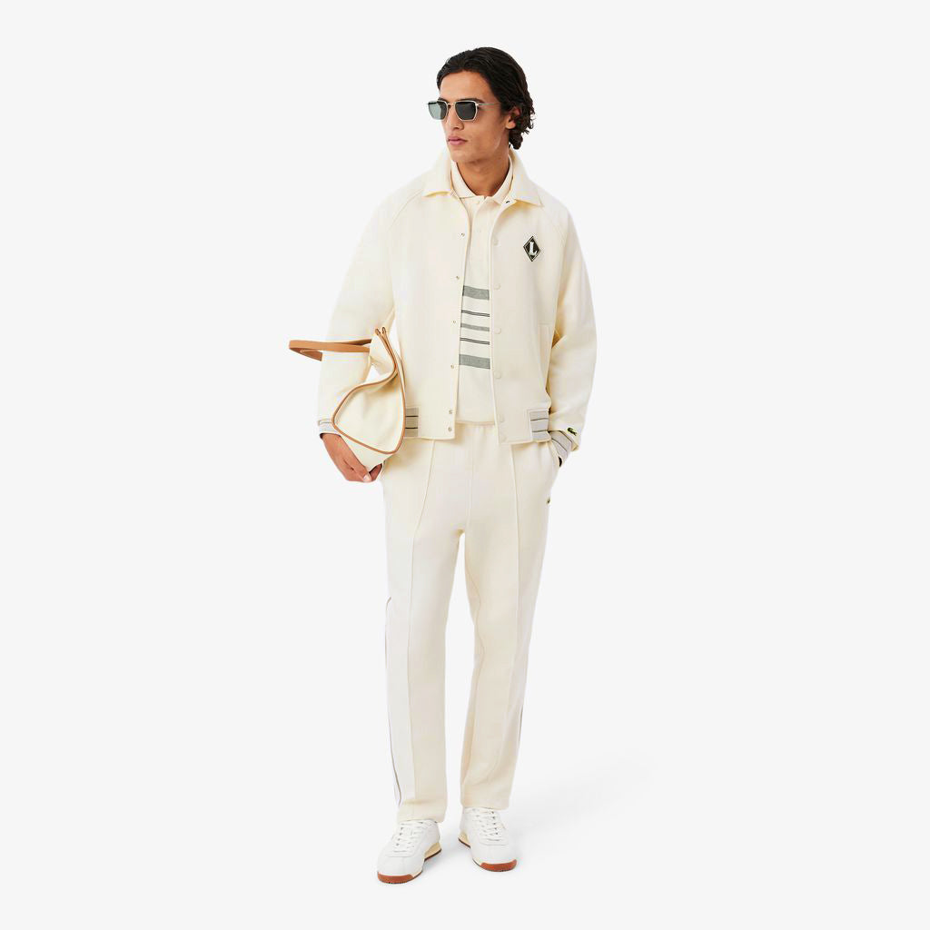 Lacoste Classic Fit Erkek Krem Ceket