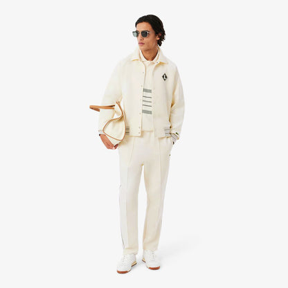 Lacoste Classic Fit Erkek Krem Ceket