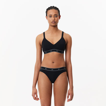 Lacoste Classic Kadın Siyah Bra