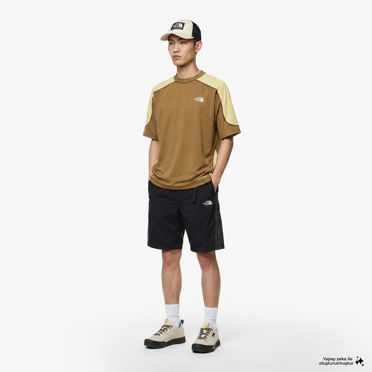 The North Face Nse Lightrange Erkek Sarı T-shirt