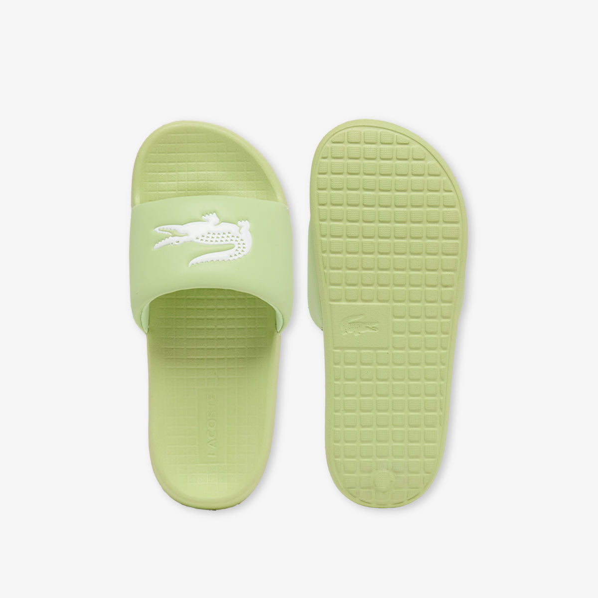 Lacoste Serve Slide 1.0 Kadın Yeşil Terlik