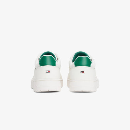 Tommy Hilfiger Low Top Mixture Erkek Beyaz Spor Ayakkabı