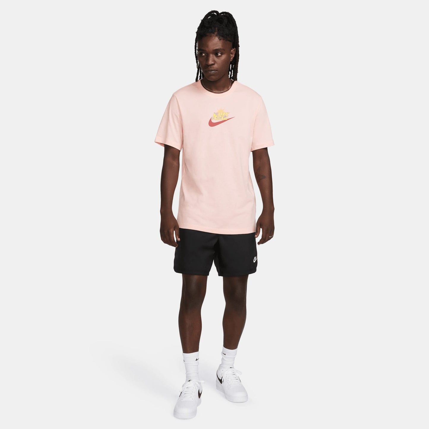 Nike Sportswear Erkek Pembe T-shirt
