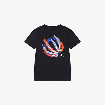 Jordan Basketball Fire Çocuk Siyah T-shirt
