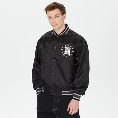 Huf Galactic Stack Baseball Erkek Siyah Ceket