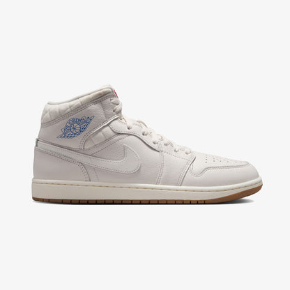 Jordan Air Jordan 1 Mid Se Erkek Beyaz Spor Ayakkabı
