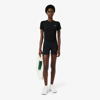 Lacoste Kadın Slim Fit Siyah Tayt