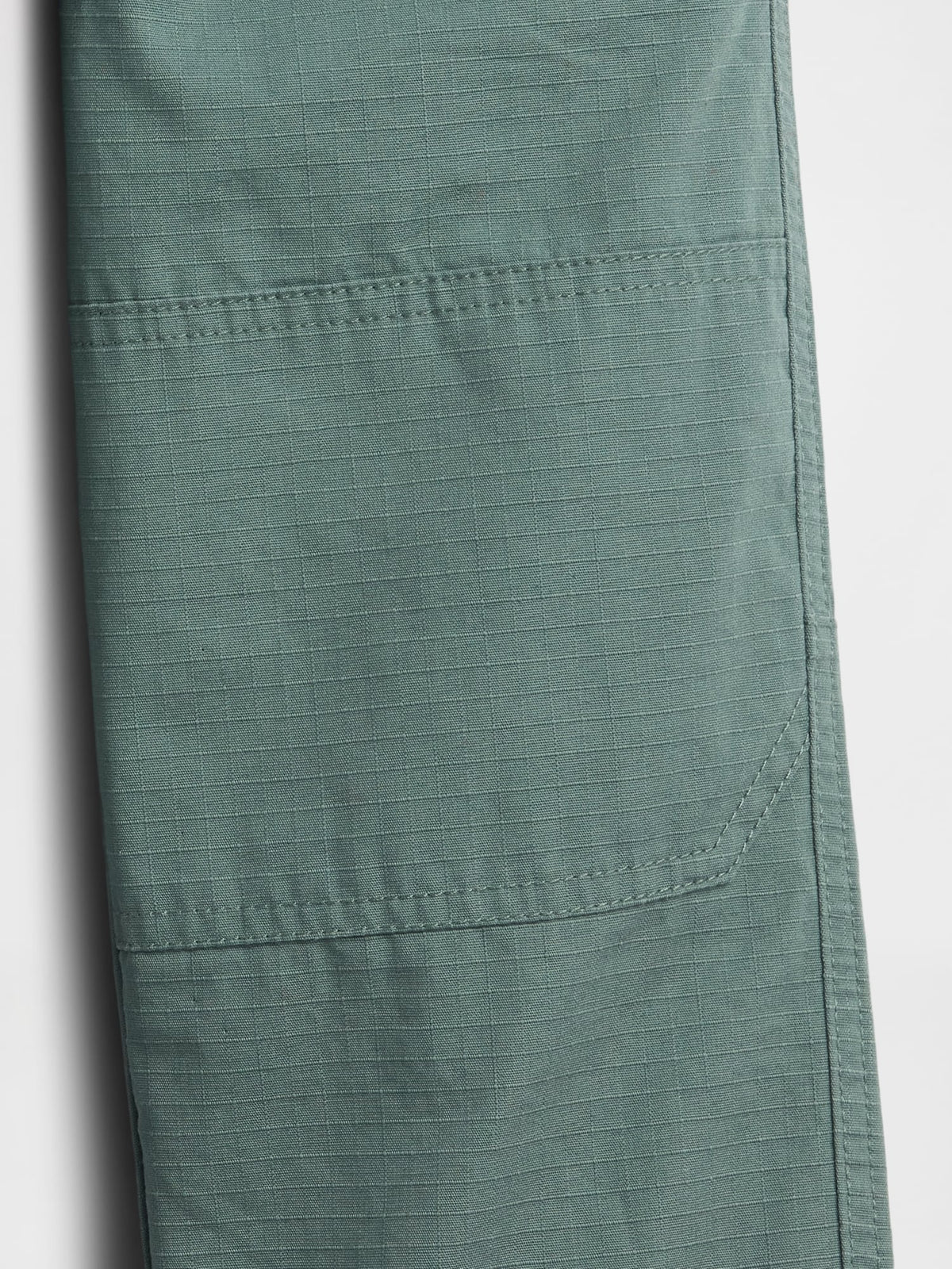 Yeşil Pull-on Baggy Double-knee Carpenter Pantolon