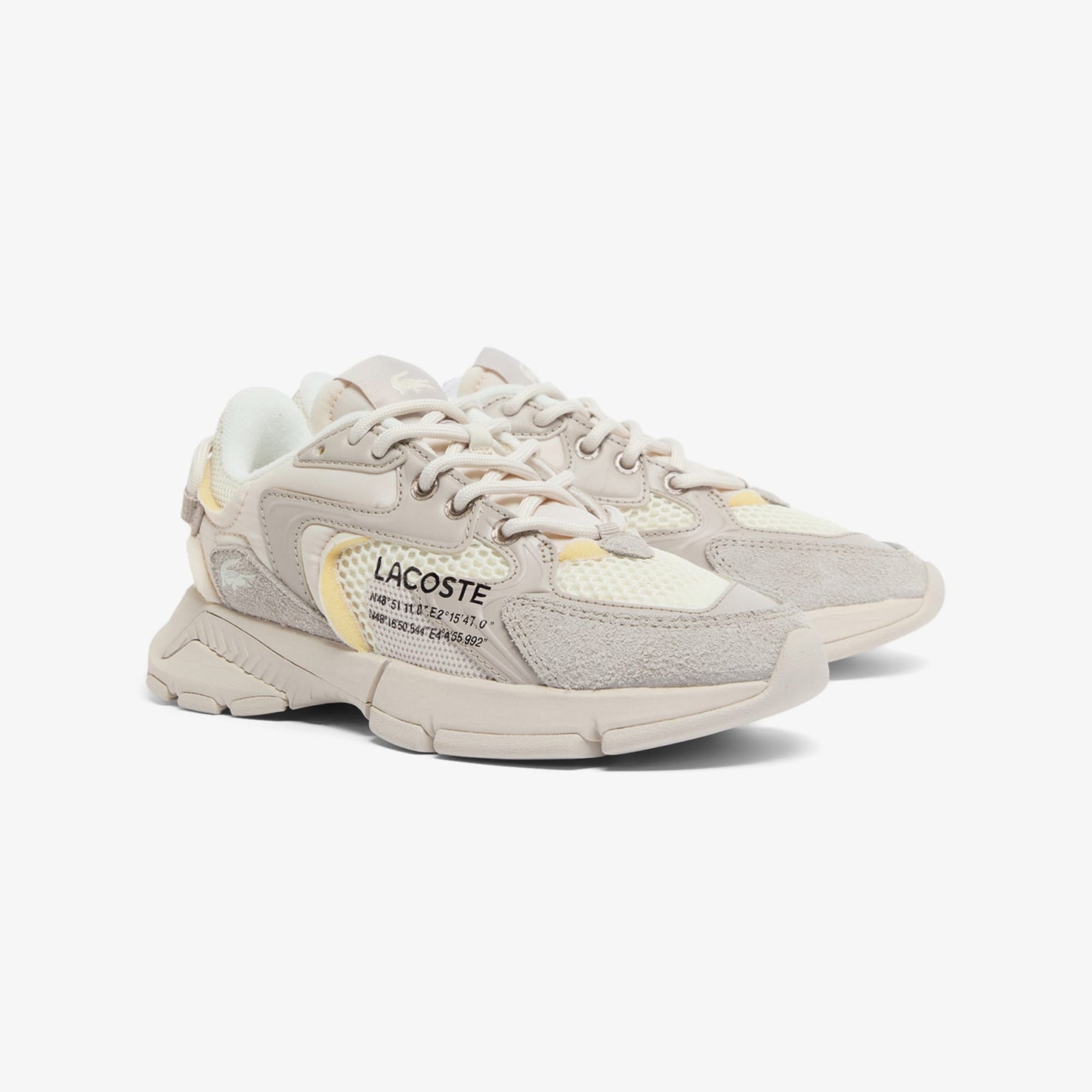 Lacoste L003 Neo Kadın Bej Spor Ayakkabı