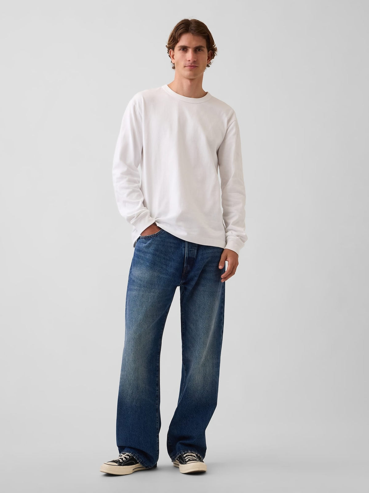 Beyaz Heavyweight Relaxed T-shirt