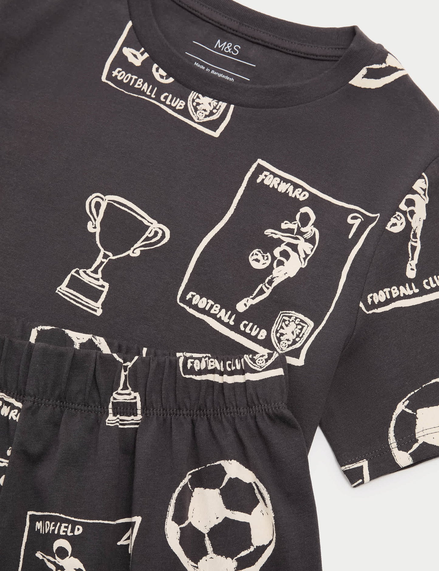 Saf Pamuklu Pijama Takımı