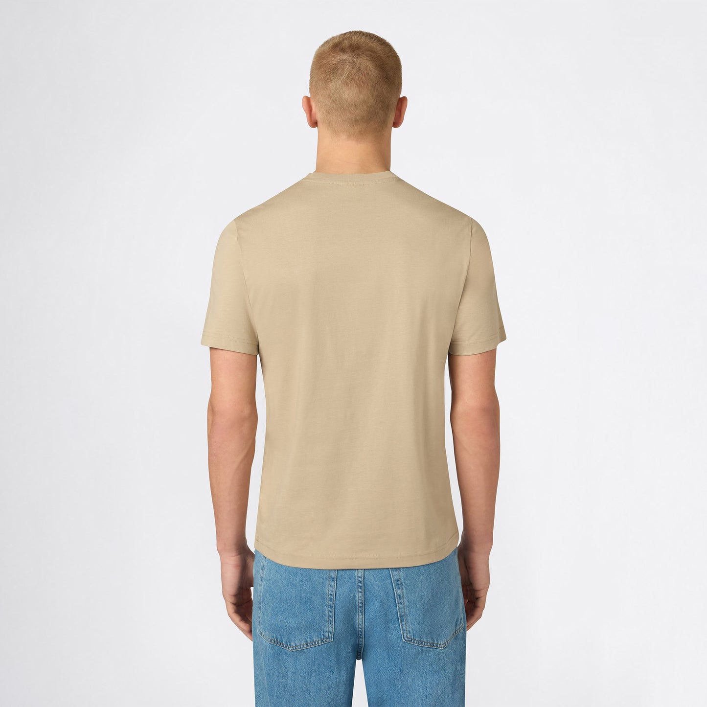 Champion Ss Regular Fit Erkek Bej T-shirt