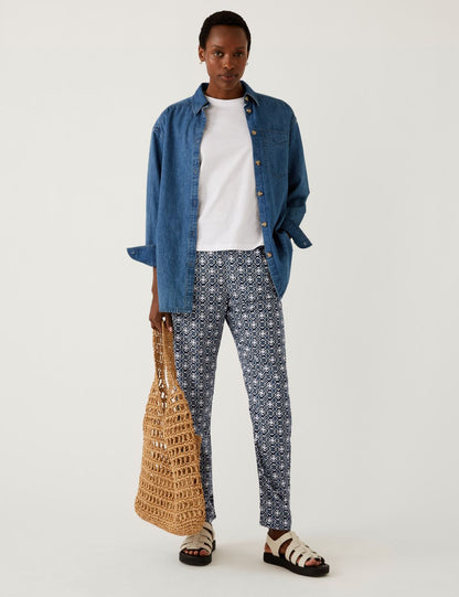 Tapered Fit Pantolon