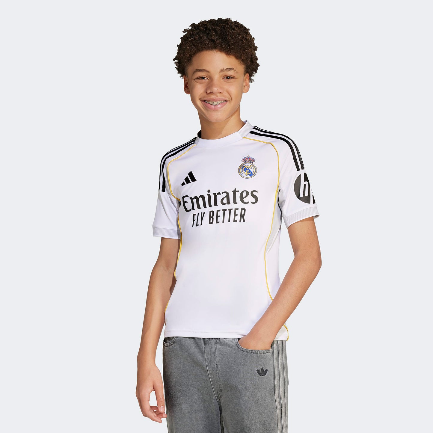 Adidas Real Madrid Fc Çocuk Beyaz Forma