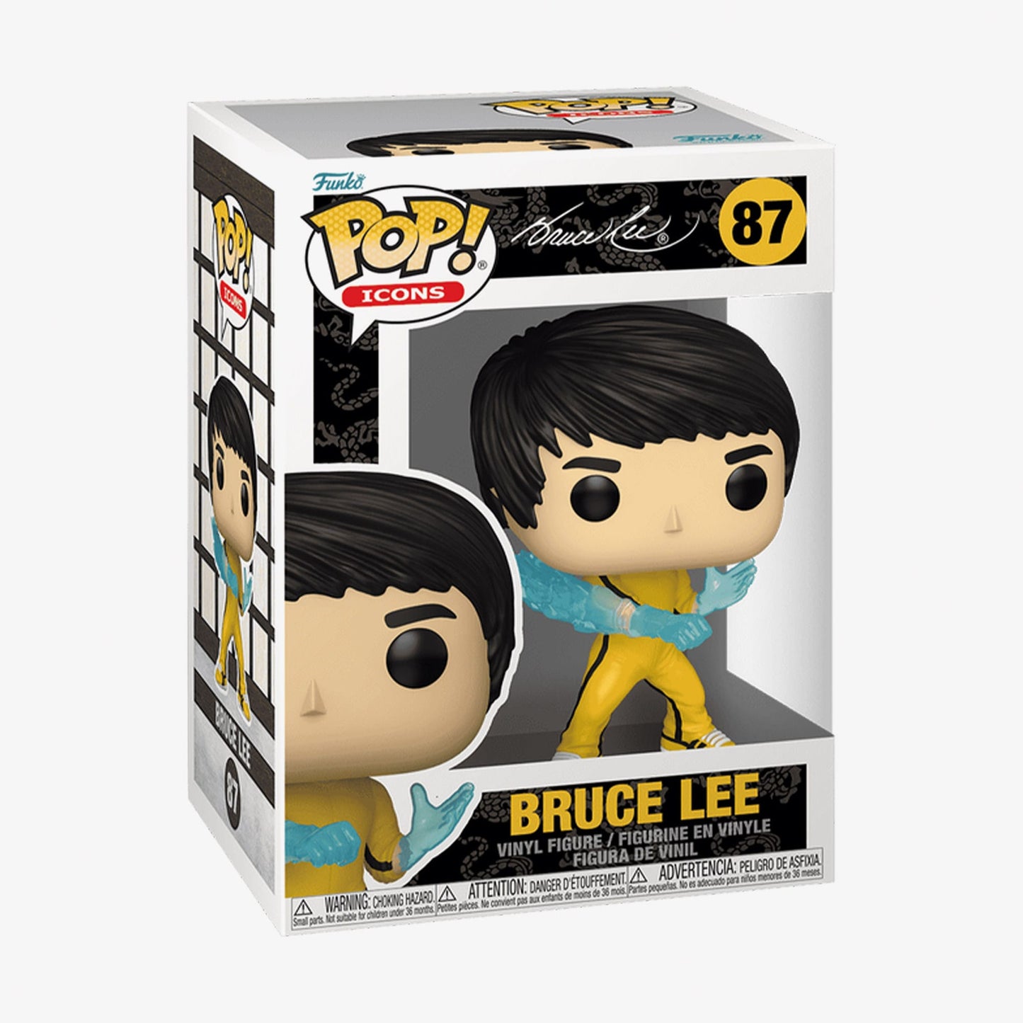 Funko Pop Bruce Lee In Yellow Jumpsuit Renkli Figür