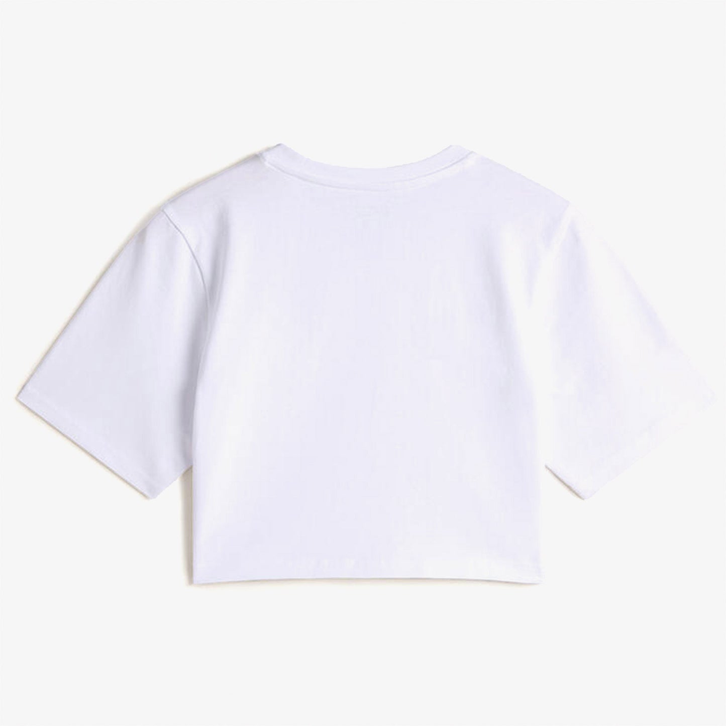 Vans W Style 76 Ii Crew Crop Ss Kadın Beyaz T-shirt