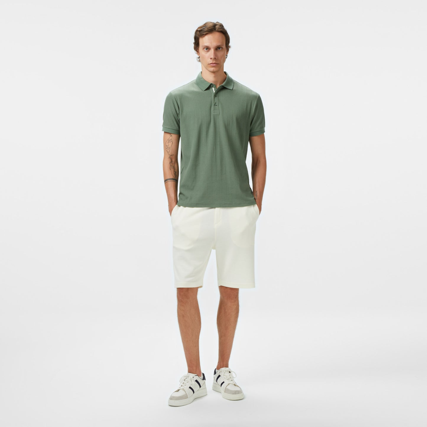 Nautica Erkek Yeşil Regular Fit Polo