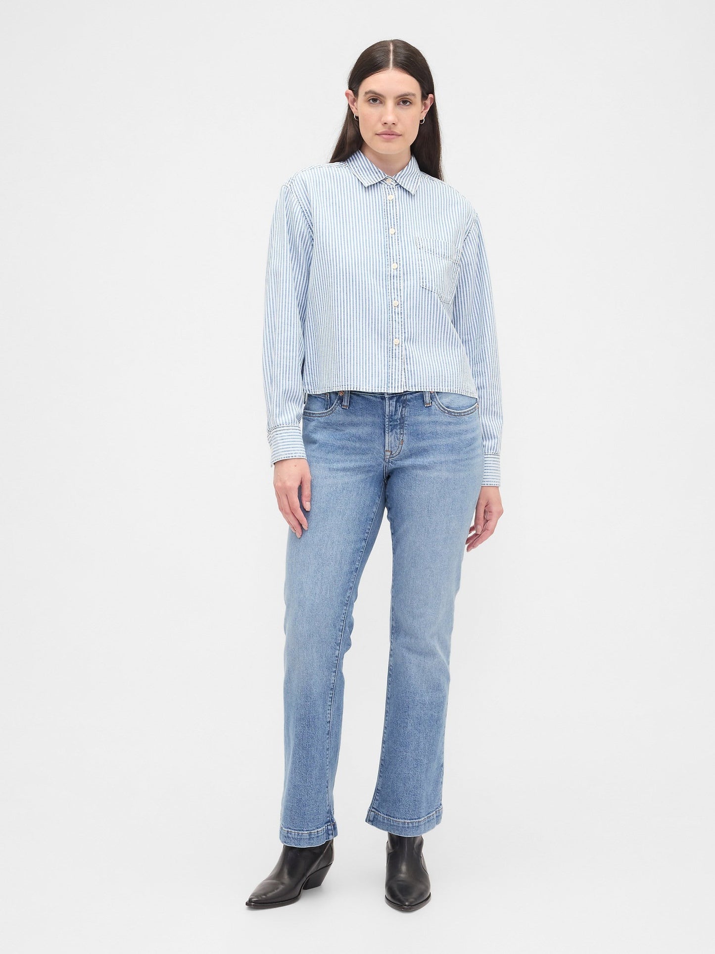 Mavi Low Rise Long & Lean Jean Pantolon