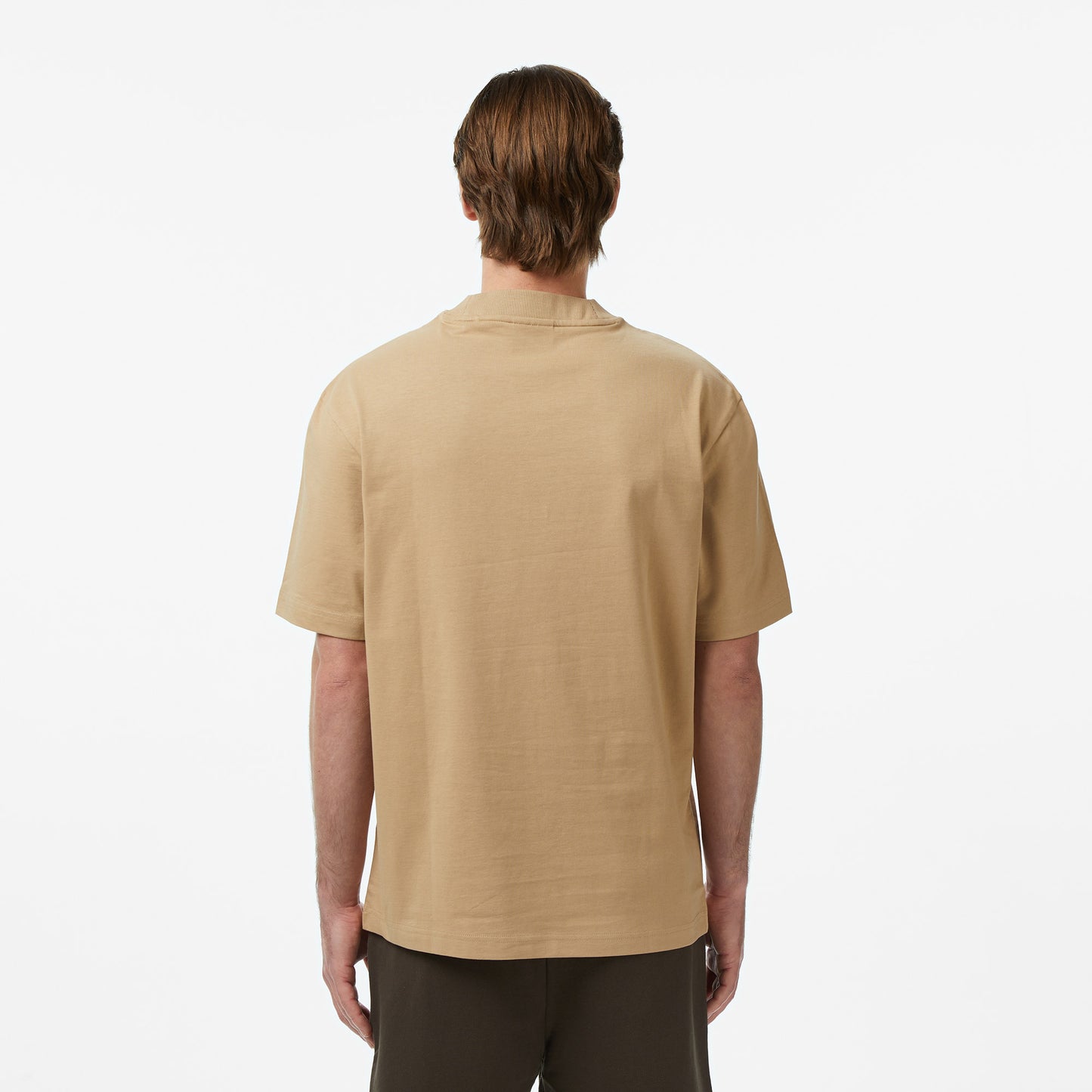 Hugo Nieros Erkek Bej T-shirt