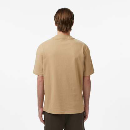 Hugo Nieros Erkek Bej T-shirt