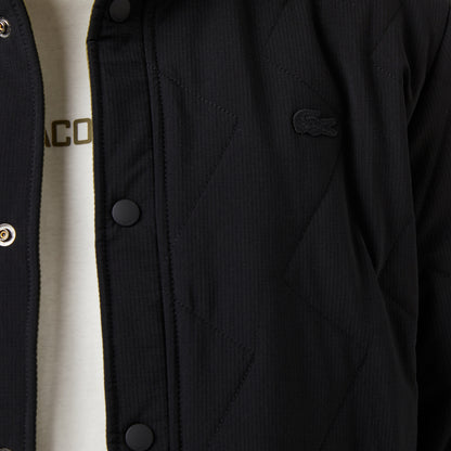 Lacoste Erkek Dik Yaka Çift Taraflı Haki Mont