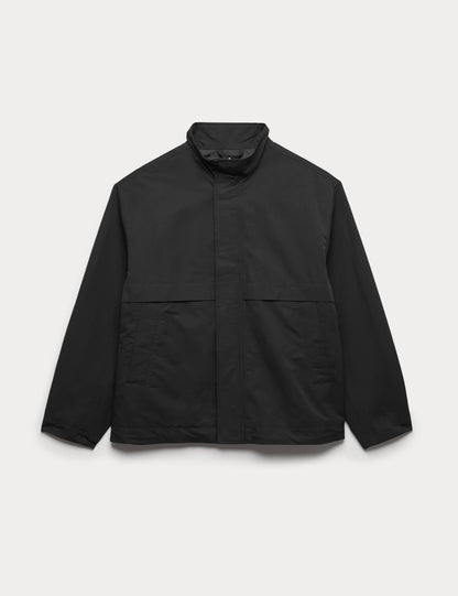 Pamuk Karışımlı Bomber Ceket