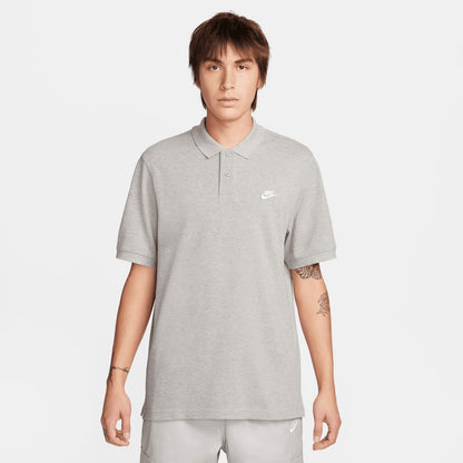Nike Club Pique Erkek Gri Polo