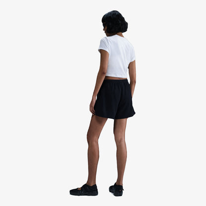 Nike Sportswear Chill Knit Cropped Kadın Beyaz T-shirt